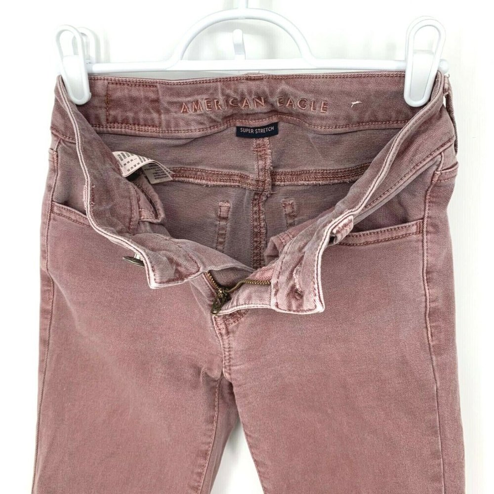 American Eagle Womens Regular Button Front Jeans - image 5